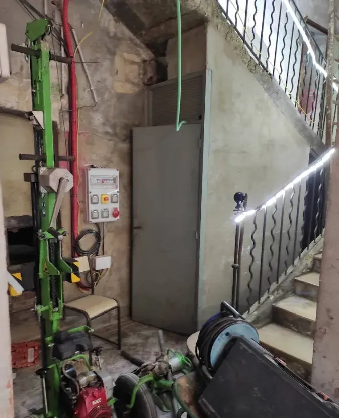 chantier sols